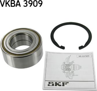 SKF VKBA 3909 - Комплект подшипника ступицы колеса unicars.by