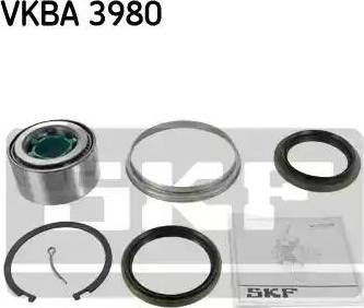 SKF VKBA 3980 - Комплект подшипника ступицы колеса unicars.by