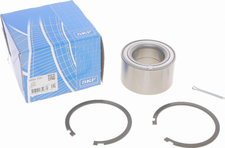 SKF VKBA 3981 - Комплект подшипника ступицы колеса unicars.by