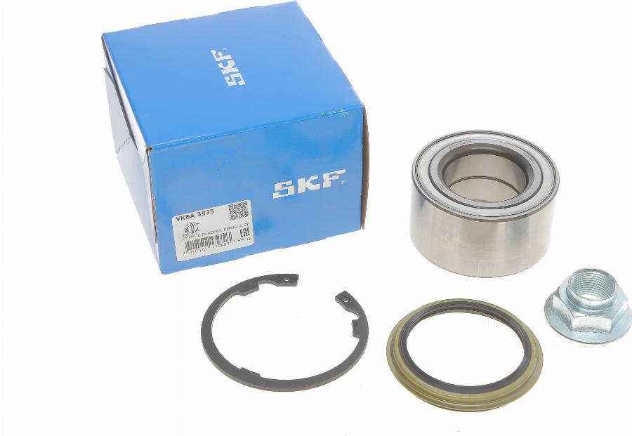 SKF VKBA 3935 - Комплект подшипника ступицы колеса unicars.by