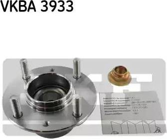 SKF VKBA 3933 - Ступица колеса, поворотный кулак unicars.by