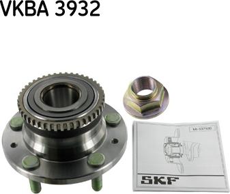 SKF VKBA 3932 - Комплект подшипника ступицы колеса unicars.by