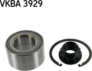 SKF VKBA 3929 - Комплект подшипника ступицы колеса unicars.by