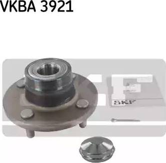 SKF VKBA 3921 - Ступица колеса, поворотный кулак unicars.by