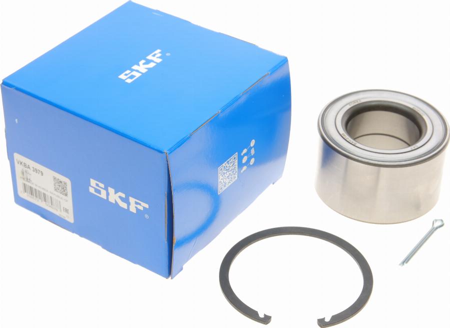 SKF VKBA 3979 - Комплект подшипника ступицы колеса unicars.by