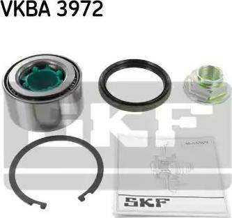 SKF VKBA 3972 - Комплект подшипника ступицы колеса unicars.by