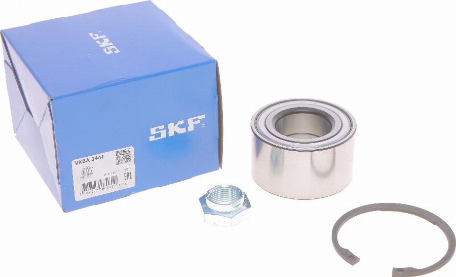 SKF VKBA 3441 - Комплект подшипника ступицы колеса unicars.by