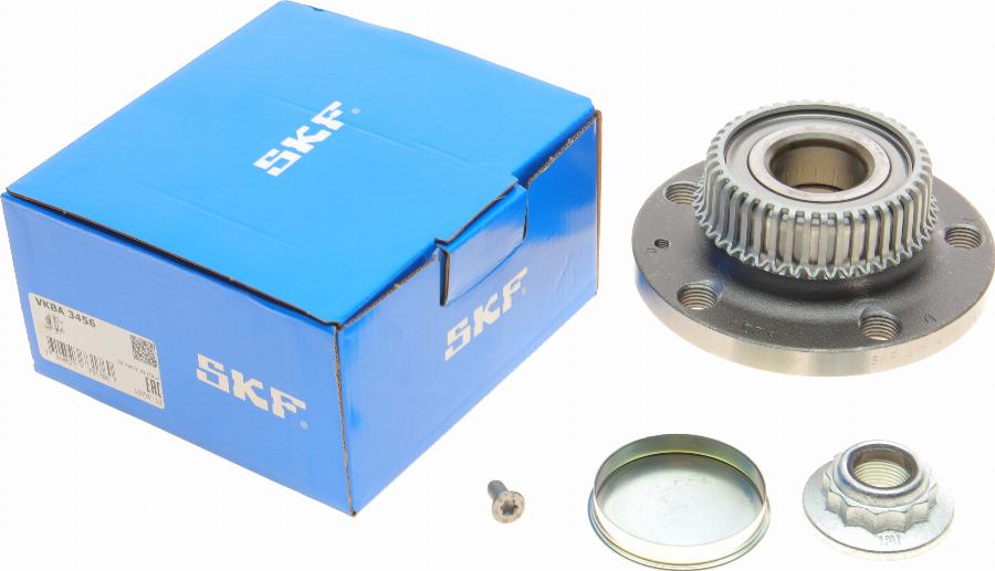 SKF VKBA 3456 - Комплект подшипника ступицы колеса unicars.by