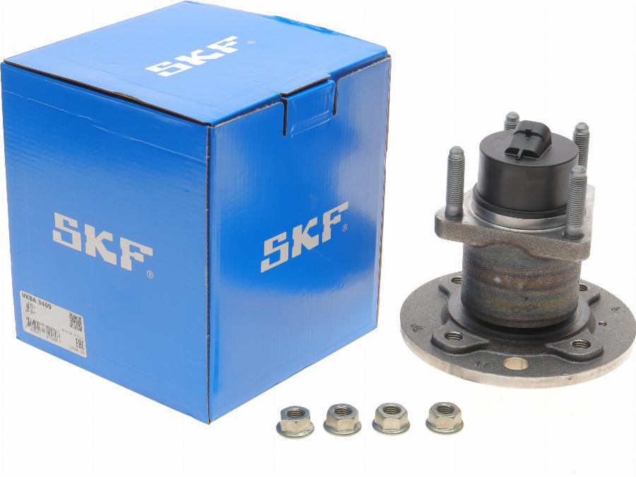 SKF VKBA 3409 - Ступица колеса, поворотный кулак unicars.by