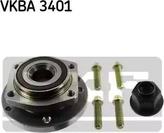 SKF VKBA 3401 - Ступица колеса, поворотный кулак unicars.by