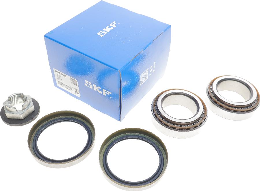 SKF VKBA 3485 - Комплект подшипника ступицы колеса unicars.by