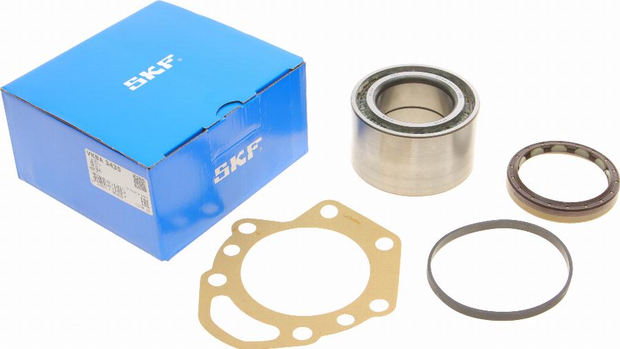 SKF VKBA 3435 - Комплект подшипника ступицы колеса unicars.by