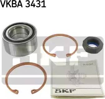 SKF VKBA 3431 - Комплект подшипника ступицы колеса unicars.by