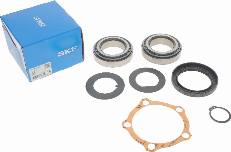 SKF VKBA 3420 - Комплект подшипника ступицы колеса unicars.by