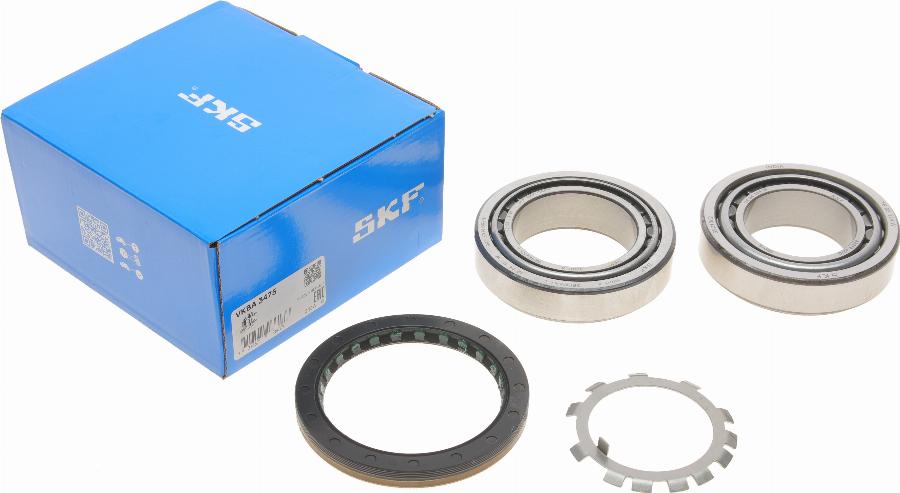 SKF VKBA 3475 - Комплект подшипника ступицы колеса unicars.by