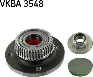 SKF VKBA 3548 - Комплект подшипника ступицы колеса unicars.by