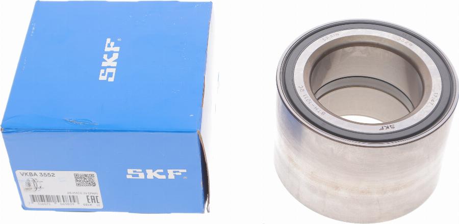 SKF VKBA 3552 - Комплект подшипника ступицы колеса unicars.by