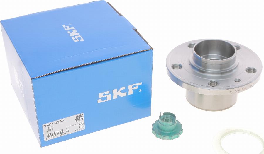 SKF VKBA 3569 - Комплект подшипника ступицы колеса unicars.by