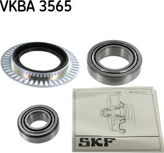 SKF VKBA 3565 - Комплект подшипника ступицы колеса unicars.by