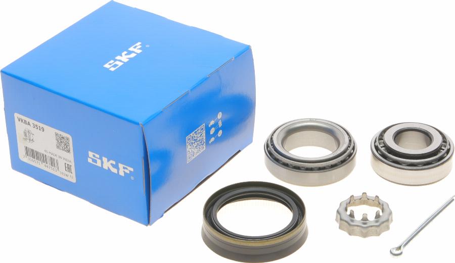 SKF VKBA 3519 - Комплект подшипника ступицы колеса unicars.by