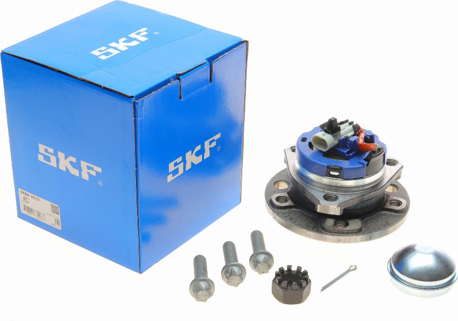 SKF VKBA 3513 - Комплект подшипника ступицы колеса unicars.by