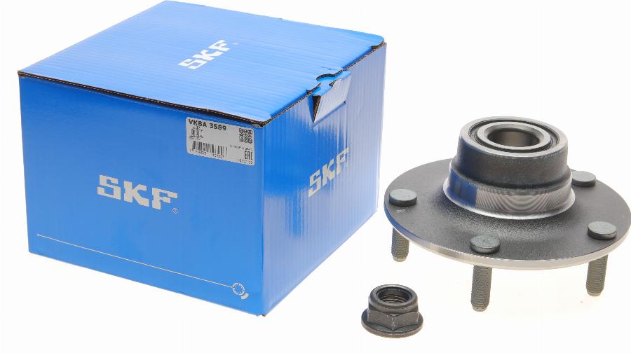 SKF VKBA 3589 - Комплект подшипника ступицы колеса unicars.by