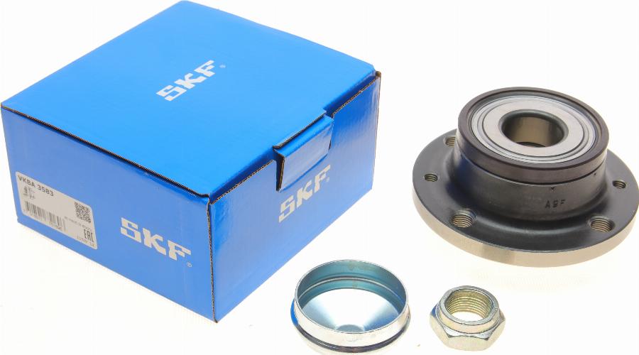 SKF VKBA 3583 - Комплект подшипника ступицы колеса unicars.by