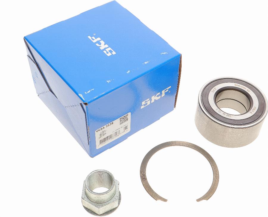 SKF VKBA 3538 - Комплект подшипника ступицы колеса unicars.by