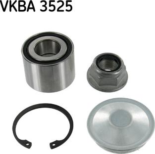 SKF VKBA 3525 - Комплект подшипника ступицы колеса unicars.by