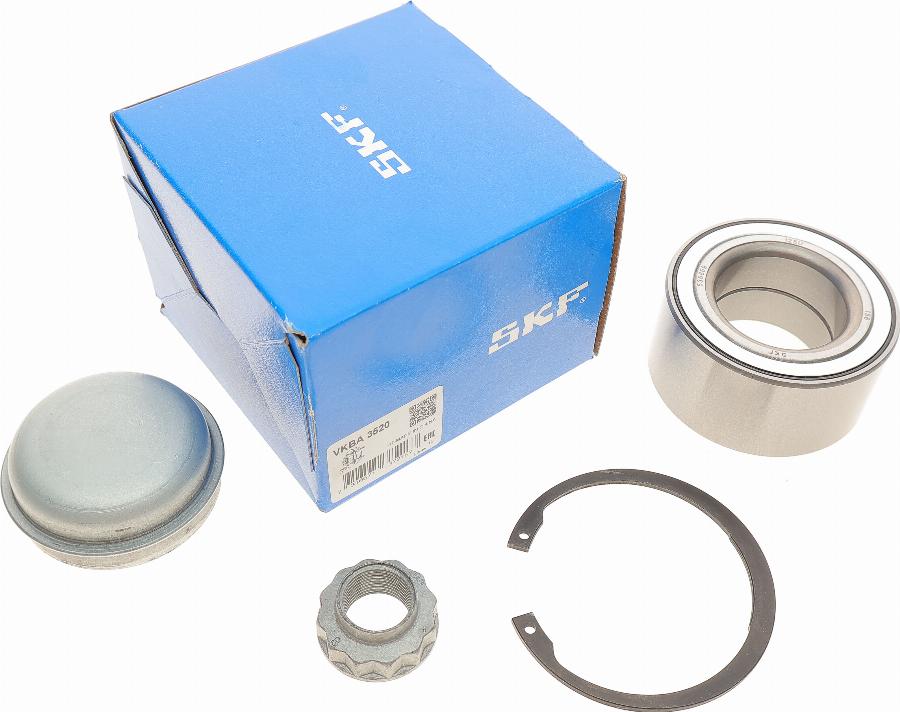 SKF VKBA 3520 - Комплект подшипника ступицы колеса unicars.by