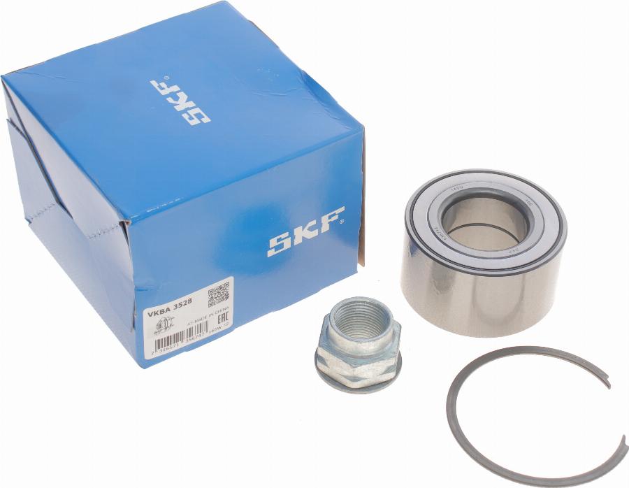 SKF VKBA 3528 - Комплект подшипника ступицы колеса unicars.by