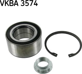 SKF VKBA 3574 - Комплект подшипника ступицы колеса unicars.by