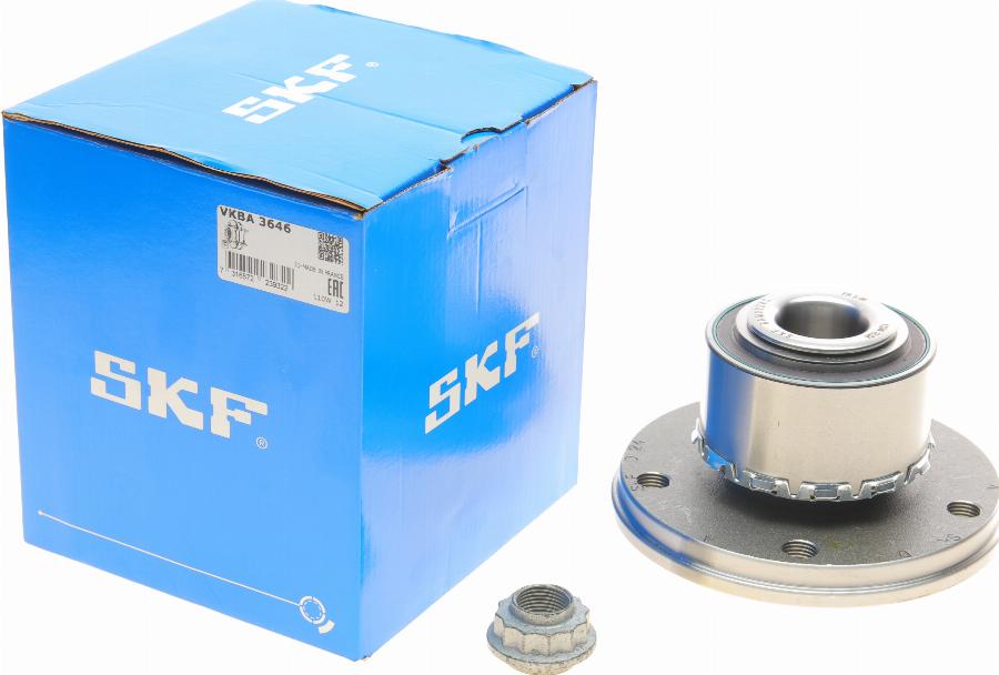 SKF VKBA 3646 - Комплект подшипника ступицы колеса unicars.by