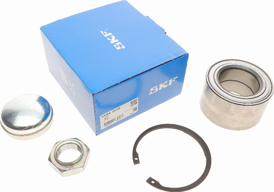 SKF VKBA 3640 - Комплект подшипника ступицы колеса unicars.by