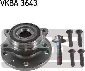 SKF VKBA 6623 - Ступица колеса, поворотный кулак unicars.by