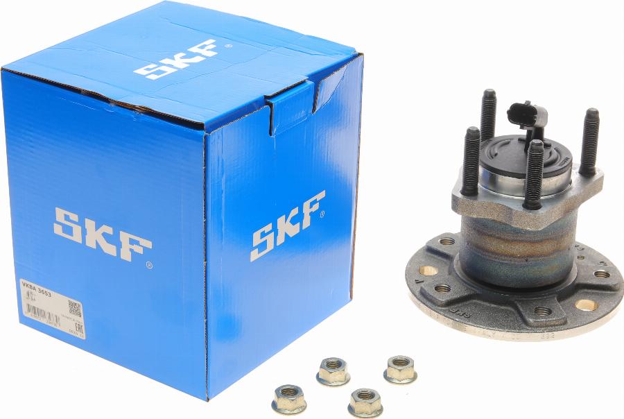 SKF VKBA 3653 - Ступица колеса, поворотный кулак unicars.by