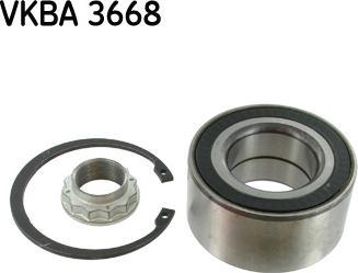 SKF VKBA 3668 - Комплект подшипника ступицы колеса unicars.by