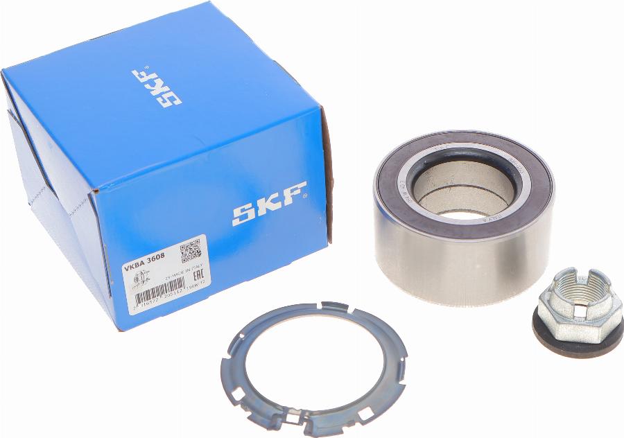 SKF VKBA 3608 - Комплект подшипника ступицы колеса unicars.by