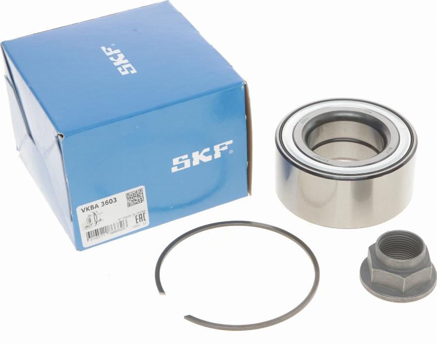 SKF VKBA 3603 - Комплект подшипника ступицы колеса unicars.by