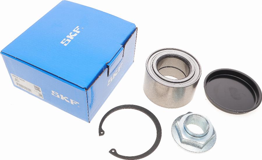 SKF VKBA 3614 - Комплект подшипника ступицы колеса unicars.by