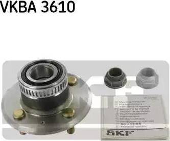 SKF VKBA 3610 - Ступица колеса, поворотный кулак unicars.by