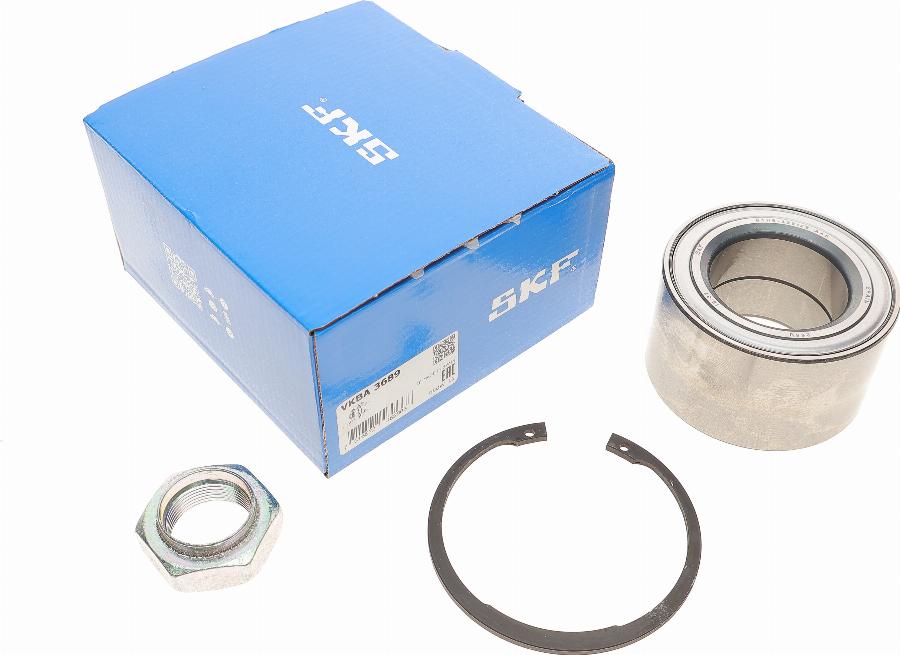 SKF VKBA 3689 - Комплект подшипника ступицы колеса unicars.by