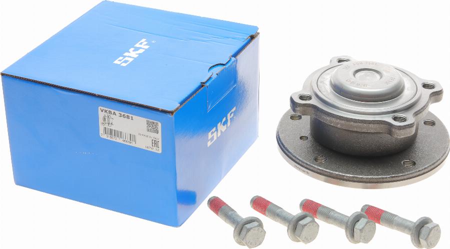 SKF VKBA 3681 - Комплект подшипника ступицы колеса unicars.by