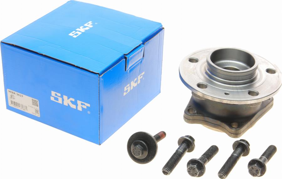 SKF VKBA 3627 - Комплект подшипника ступицы колеса unicars.by