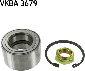 SKF VKBA 3679 - Комплект подшипника ступицы колеса unicars.by