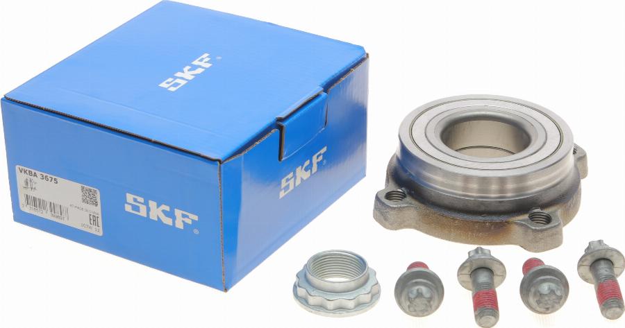 SKF VKBA 3675 - Комплект подшипника ступицы колеса unicars.by