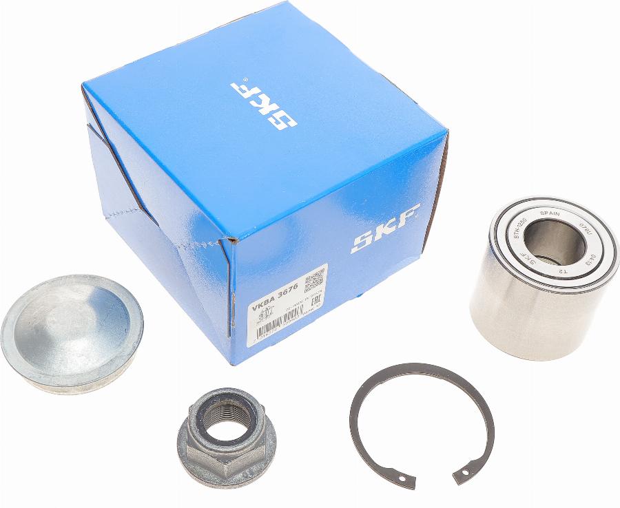 SKF VKBA 3676 - Комплект подшипника ступицы колеса unicars.by