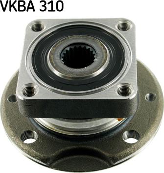 SKF VKBA 310 - Комплект подшипника ступицы колеса unicars.by