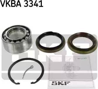 SKF VKBA 3341 - Комплект подшипника ступицы колеса unicars.by