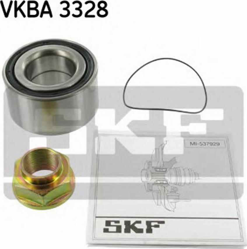 SKF VKBA 3328 - Комплект подшипника ступицы колеса unicars.by